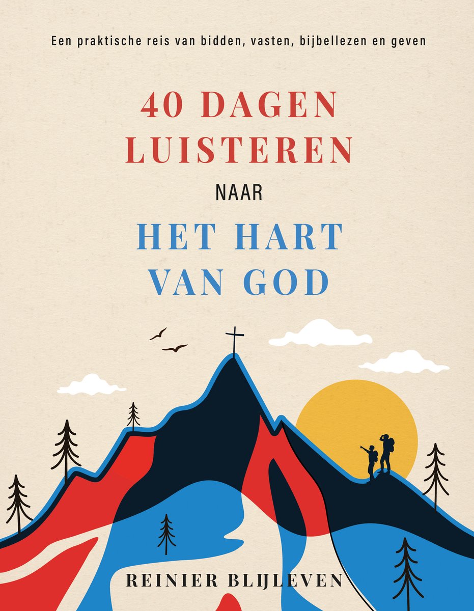 Omslag van 40 dagen luisteren naar het hart van God