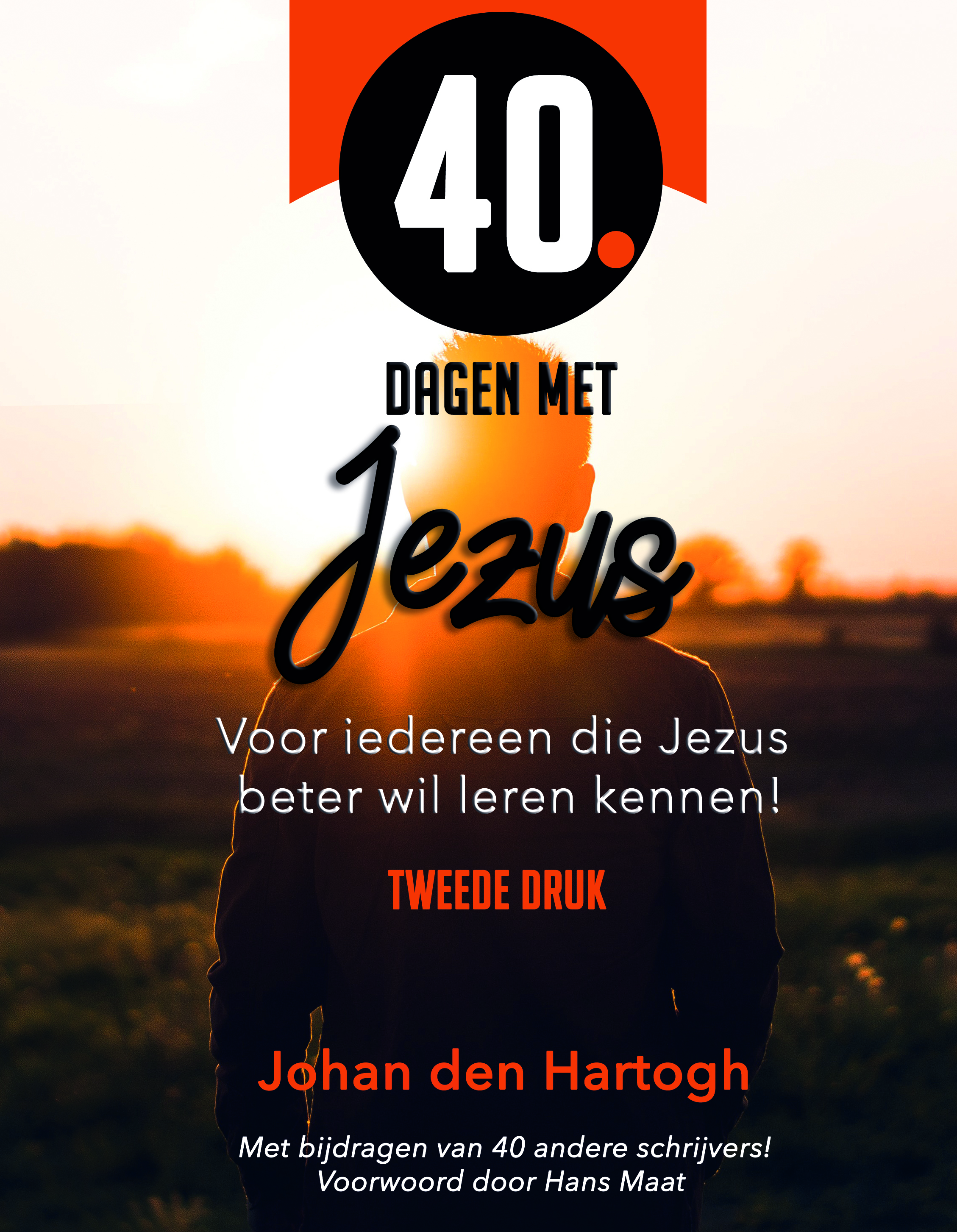 Omslag van 40 dagen met Jezus