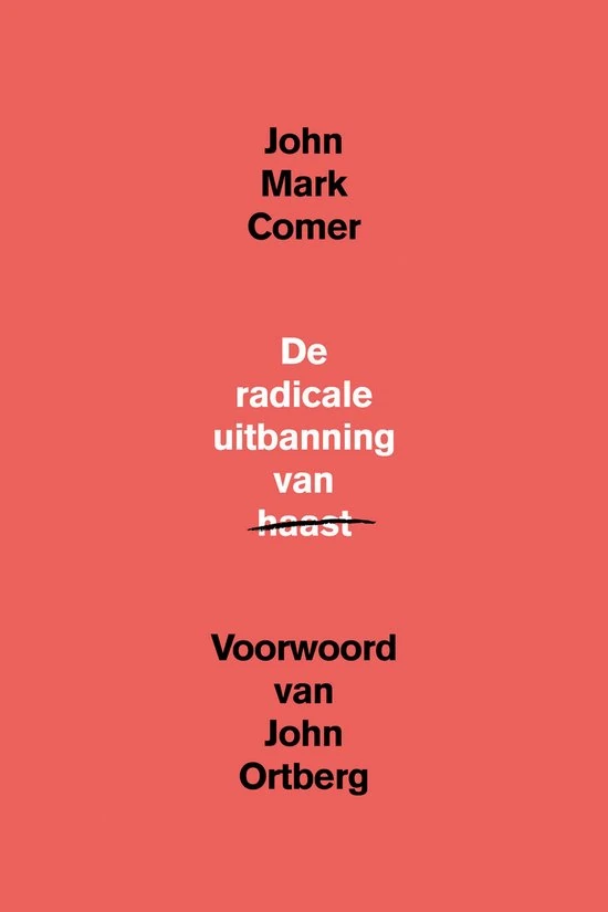 Omslag van De radicale uitbanning van haast