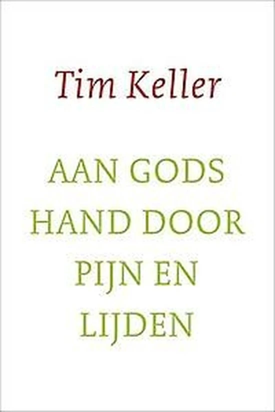 Omslag van Aan Gods hand door pijn en lijden