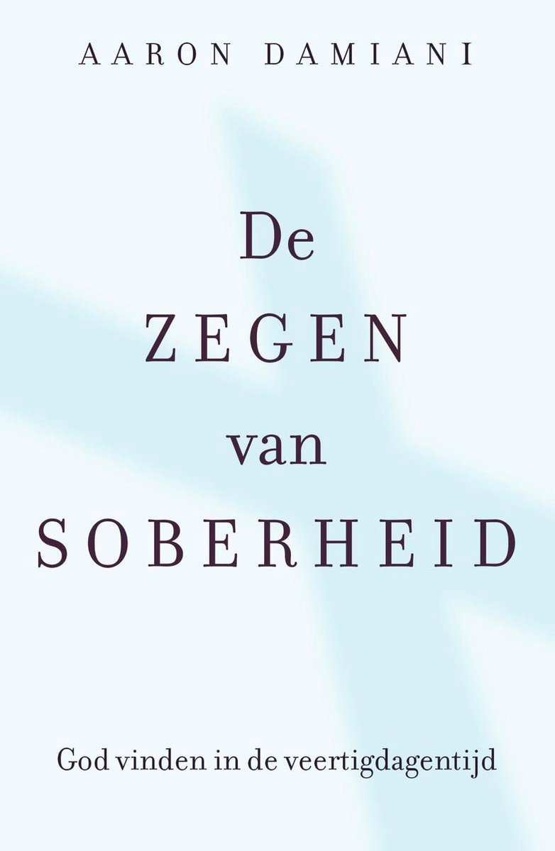 Omslag van De zegen van soberheid